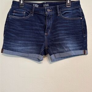 a.n.a Size 12 Dark Blue Denim Shorts